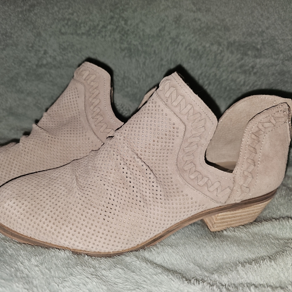 Vince Camuto cutout booties